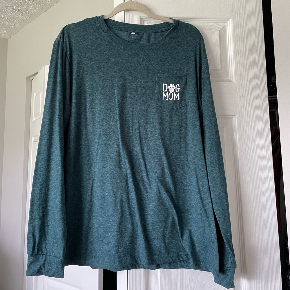 Dog Mom Long Sleeve Woman’s shirt